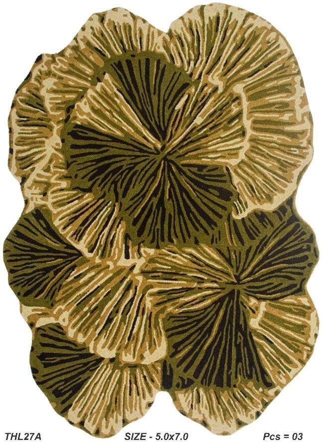 Hand Tufted Russet Rug