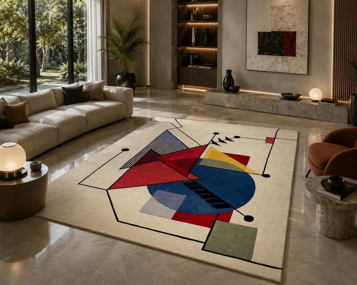 Hand-Tufted Rug - Image 4