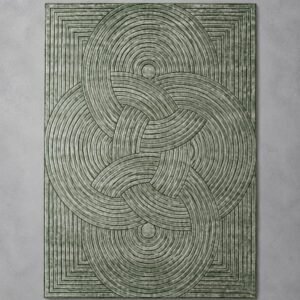 Hand Tufted Dream Art Silk Rug